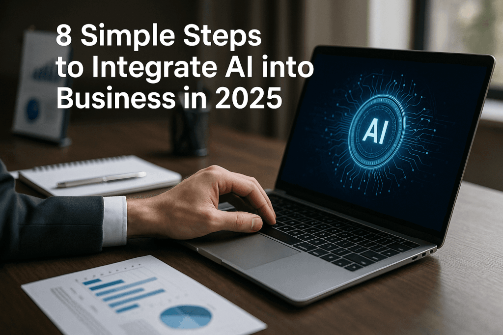 8 Simple Steps to Integrate AI into Business in&nbsp;2025
